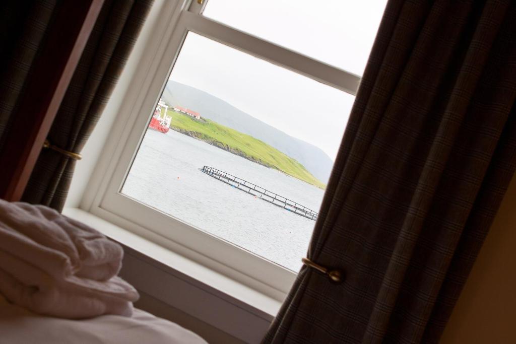 Scalloway Hotel Oda fotoğraf